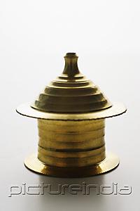 PictureIndia - brass oil tea light holder
