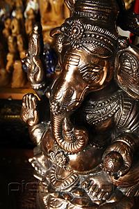 PictureIndia - Bronze Elephant God, Ganesh.