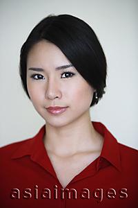 Asia Images Group - woman in red shirt