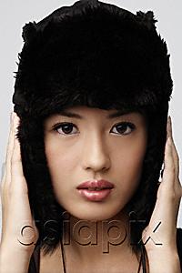 AsiaPix - Young woman with winter hat