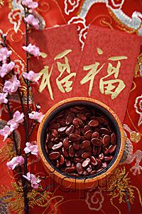 AsiaPix - Still life of bowl of Chinese new year goodies