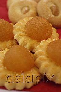 AsiaPix - Still life of pineapple tarts and cashew nut cookies