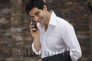 Asia Images Group - man on mobile phone