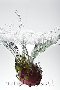 Mind Body Soul - dragon fruit in water