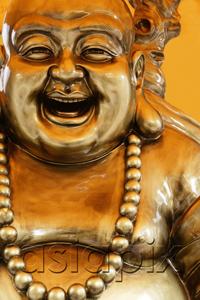 AsiaPix - Bronze statue of Happy Buddha