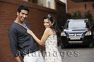 Asia Images Group - playful couple smiling