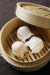 AsiaPix - bamboo steamer with dimsum