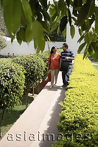 Asia Images Group - couple walking on path