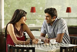 Asia Images Group - couple at cafe