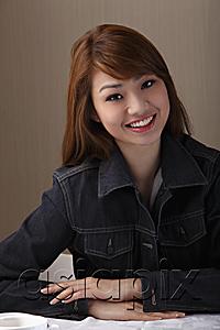 AsiaPix - Young Chinese woman smiling