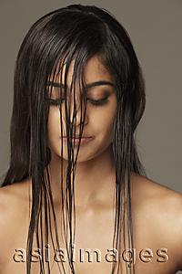Asia Images Group - Woman with wet hair