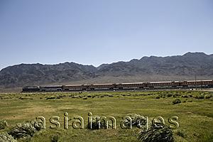 Asia Images Group - Train at Dabancheng, Wulumuqi, Xinjiang, China