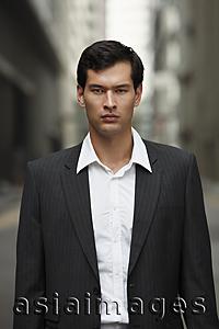 Asia Images Group - portrait of man in suit