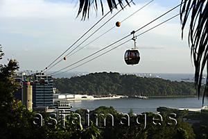 Asia Images Group - cable cars, Singapore