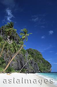 Asia Images Group - Philippines,Palawan,Bascuit Bay,El Nido,Entalua Island,Palm Beach