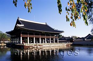 Asia Images Group - Korea,Seoul,Gyeongbokgung Palace,Gyeonghoeru Pavilion