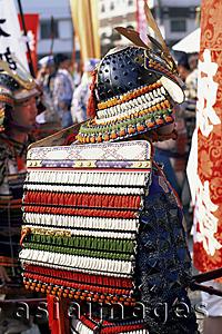 Asia Images Group - Japan,Tokyo,Men Dressed in Samurai Costume at Jidai Matsuri Festival held Annually in November at Sensoji Temple Asakusa