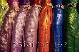 Asia Images Group - Thailand,Bangkok,Traditional Silk Dresses