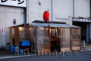 Asia Images Group - Street side noodle bar in Japan