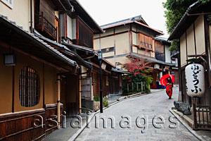 Asia Images Group - Street Scene in Kyoto,Higashiyama, Japan