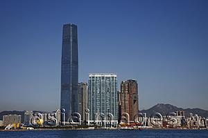 Asia Images Group - West Kowloon Skyline, Hong Kong, China