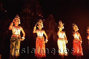 Asia Images Group - Cambodia, Angkor, Traditional Khmer dance at Preah Khan Temple