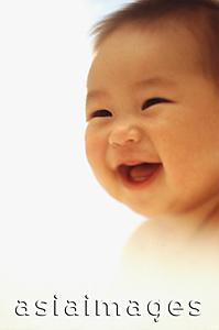 Asia Images Group - Baby boy (3 - 9 months old), laughing