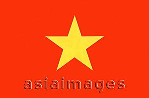 Asia Images Group - Vietnam, Saigon, Vietnamese flag