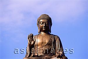 Asia Images Group - China, Hong Kong, Buddha Statue at Po Lin Monastery