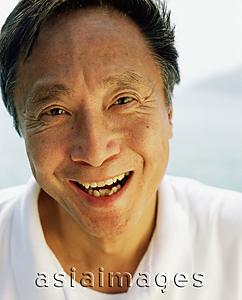 Asia Images Group - Mature man laughing, portrait