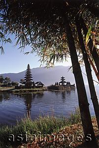 Asia Images Group - Indonesia, Bali, Bedugal, Lake Bratan, Pura Ulun Danau Water Temple