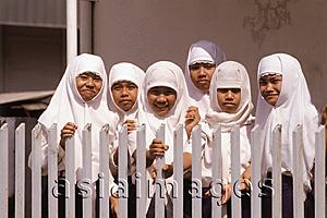 Asia Images Group - Indonesia, Java, Muslim schoolgirls