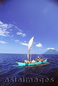 Asia Images Group - Indonesia, Manado, Perahu on the water