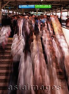 Asia Images Group - Japan, Tokyo, Tokyo Station during rush hour