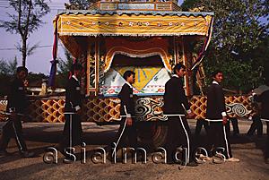 Asia Images Group - Vietnam, Tay Ninh, Caodist funeral procession.