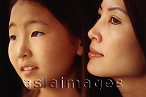 Asia Images Group - Mother and daughter, portrait