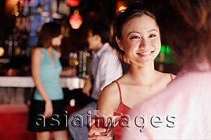 Asia Images Group - Woman facing man, over the shoulder view