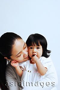 Asia Images Group - Mother with baby girl, portrait
