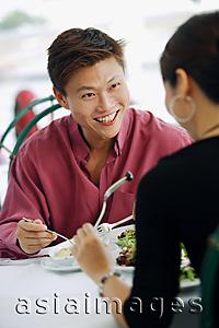 Asia Images Group - Couple having lunch