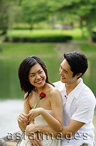 Asia Images Group - Couple embracing