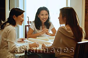 Asia Images Group - Women playing mahjong
