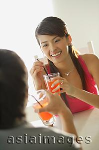 Asia Images Group - Couple having drinks