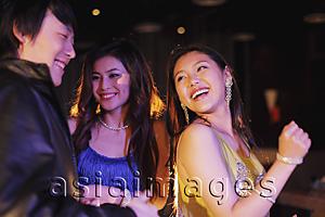 Asia Images Group - Young people dancing at night