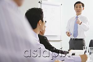 AsiaPix - Businessman talking to other executives in a meeting