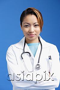 AsiaPix - Female doctor standing with arms crossed