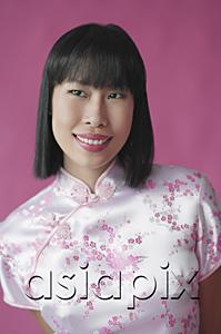 AsiaPix - Woman in cheongsam, portrait