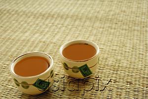 AsiaPix - Still life with two cups of Chinese Tea
