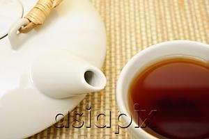 AsiaPix - Still life with Chinese teacup and teapot