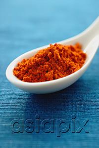 AsiaPix - Still life of spoon with chili powder