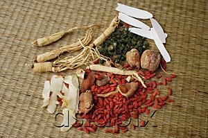 AsiaPix - Chinese medicinal herbs, still life